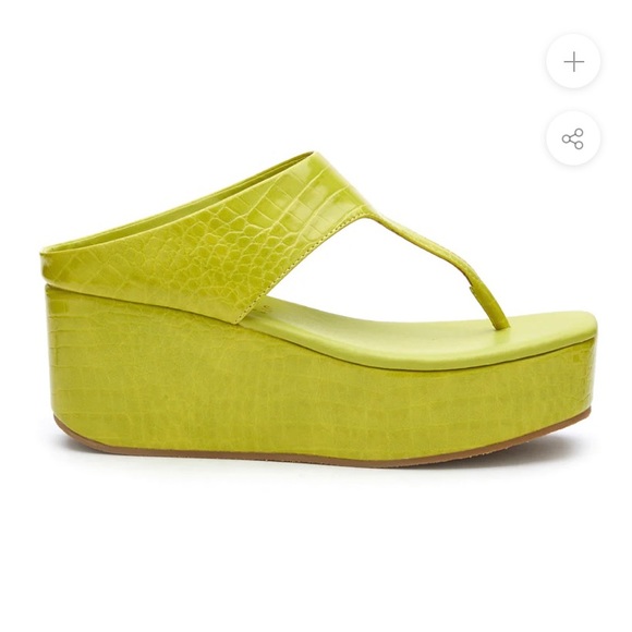 NWOT- Lyric platform wedge - “Coconuts by Matisse” - Picture 1 of 4